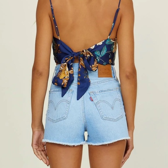 LEVI'S Super High Rise Ribcage Jean Shorts 🎀🎀 - Picture 3 of 12